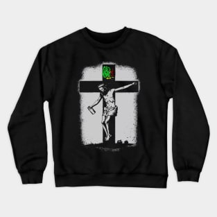 Street Art Savior: Jesus the Graffiti Artist Crewneck Sweatshirt